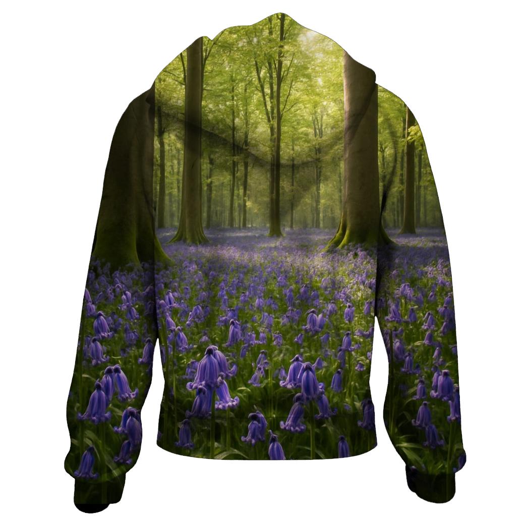 Bluebells In Ancient Beechwood hoodies fashion