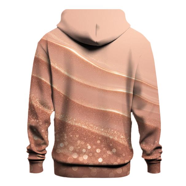 Rosy Glitter Tide pullover hoodies