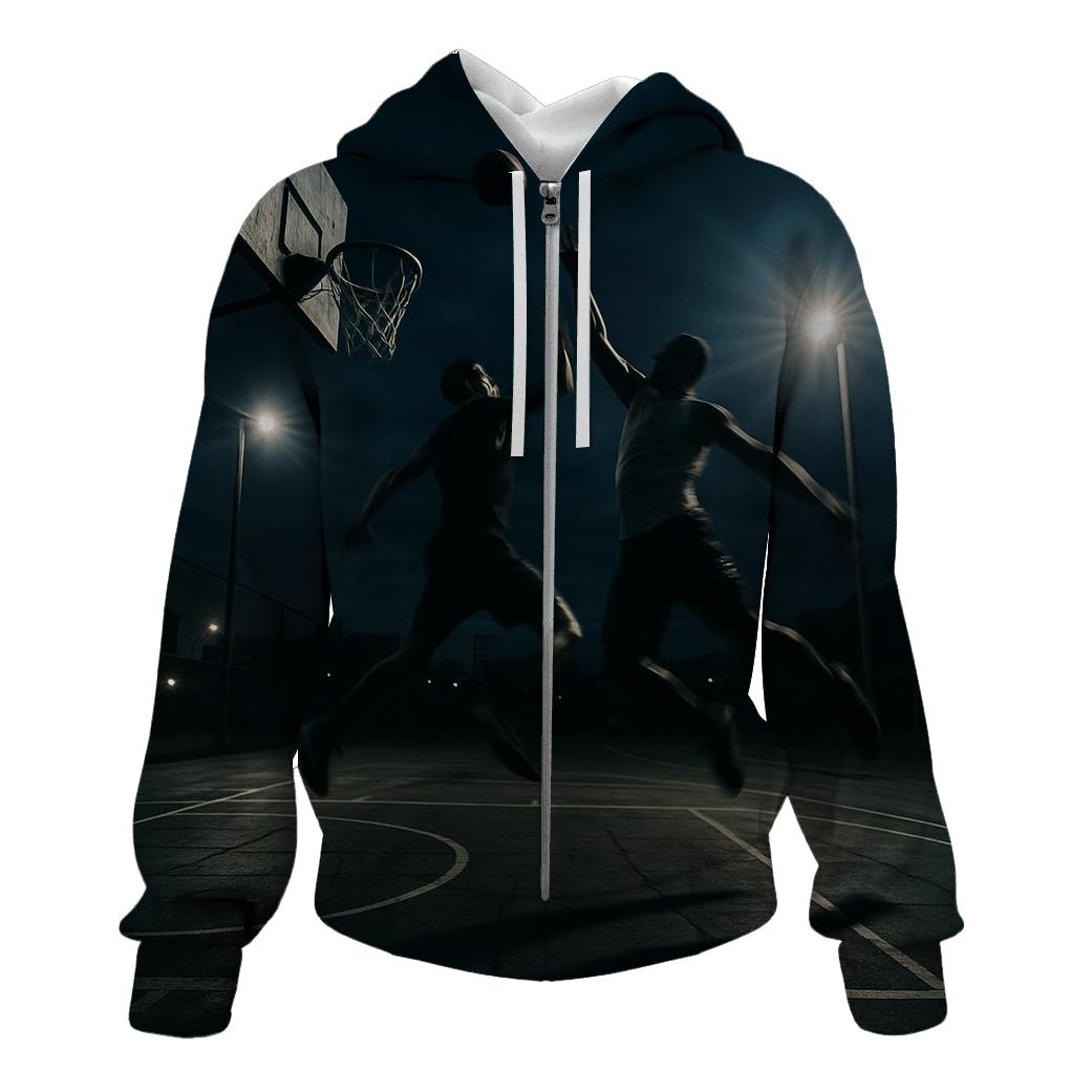 Midnight Street Basketball Clash lightweight hoodies