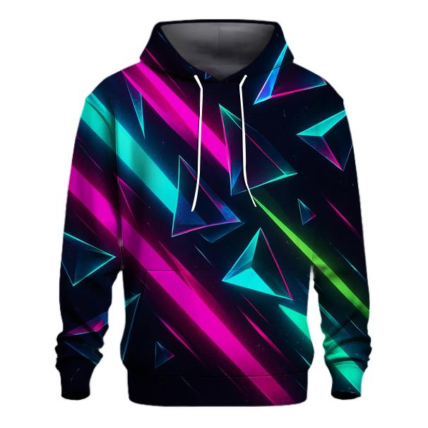 Neon Prism Pulse custom hoodies