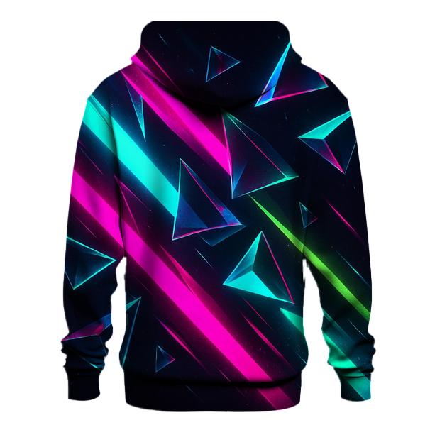 Neon Prism Pulse custom hoodies