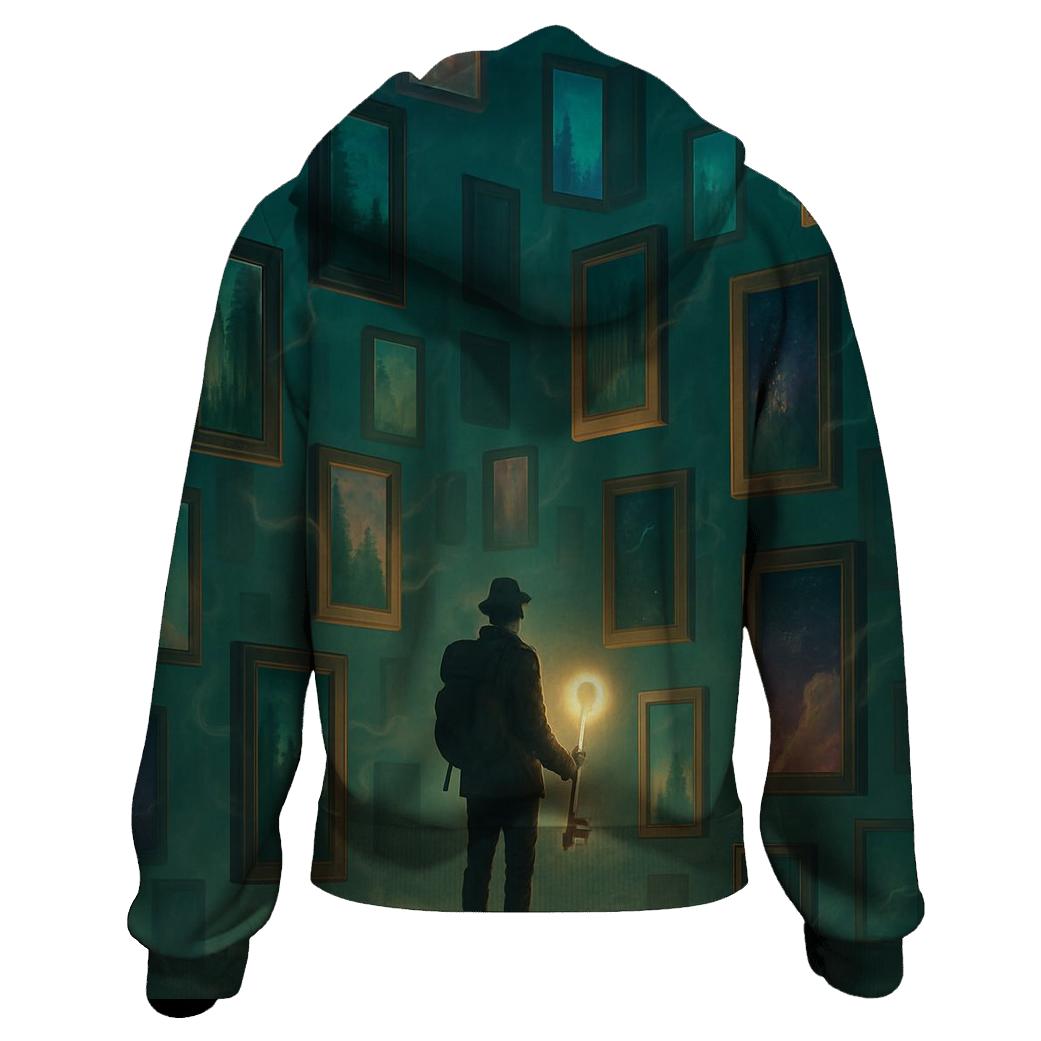 Labyrinth Of Floating Doors lightweight hoodies
