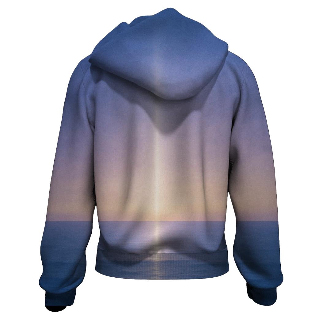 Celestial Stillness Horizon zip-up hoodies