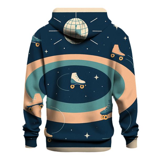 Cosmic Roller Rink designer hoodies