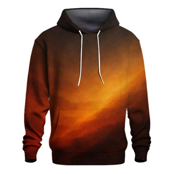 Solar Ember Drift zip-up hoodies