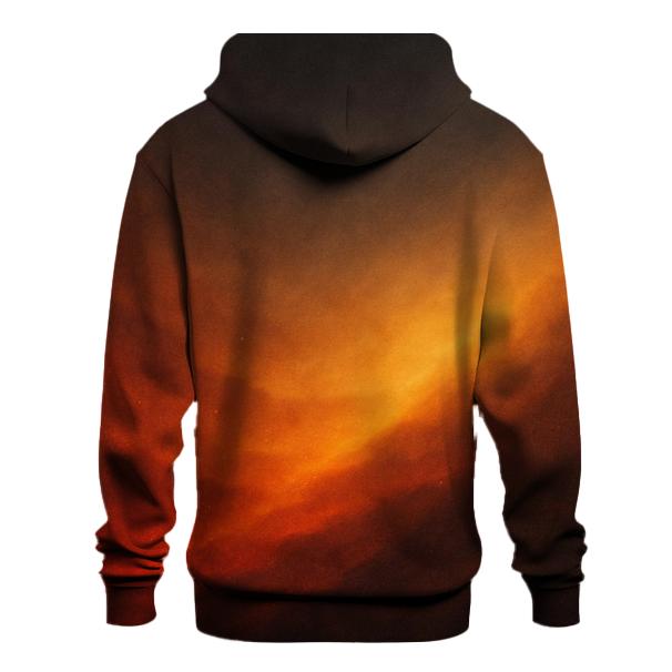 Solar Ember Drift zip-up hoodies