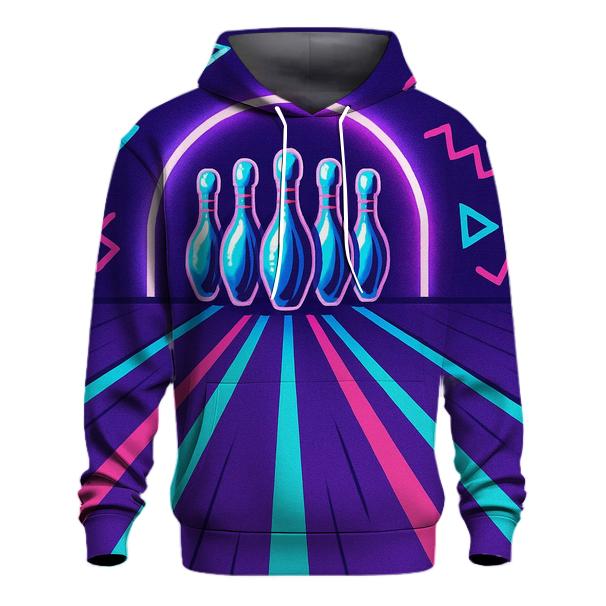 Laser Bowling Alley heavyweight hoodies
