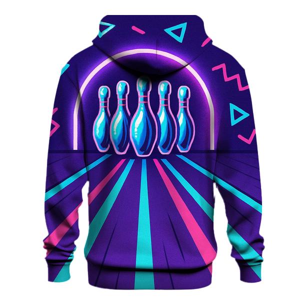 Laser Bowling Alley heavyweight hoodies