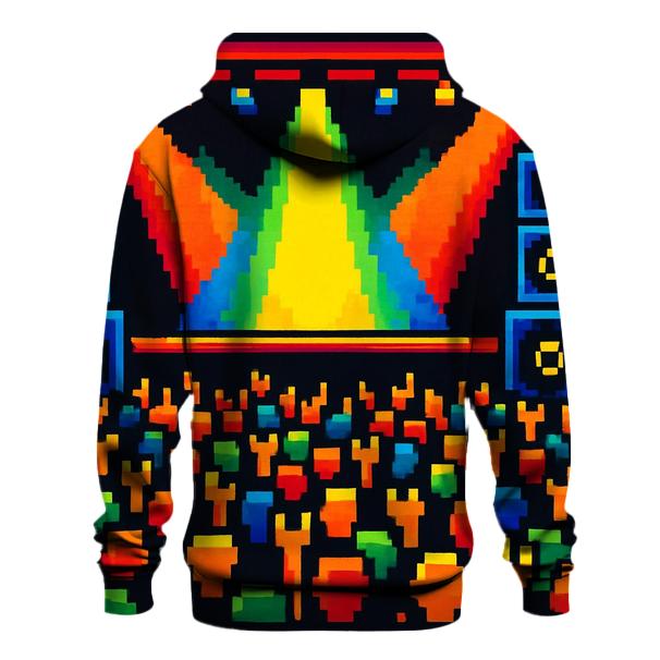 Pixel Crowd Festival lightweight hoodies