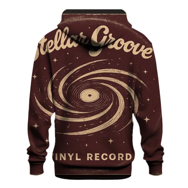 Vintage Cosmic Vinyl Record Cover hoodie styles