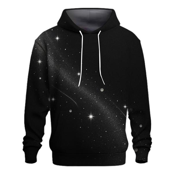 Charcoal Stardust Veil graphic hoodies
