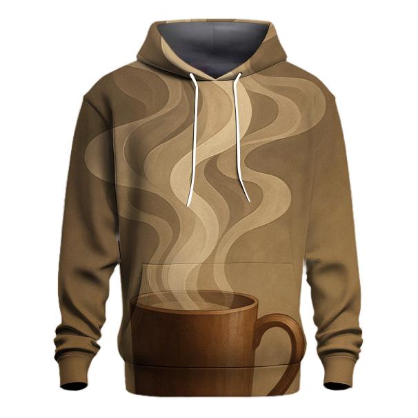 Steam Ribbon Cascade embroidered hoodies