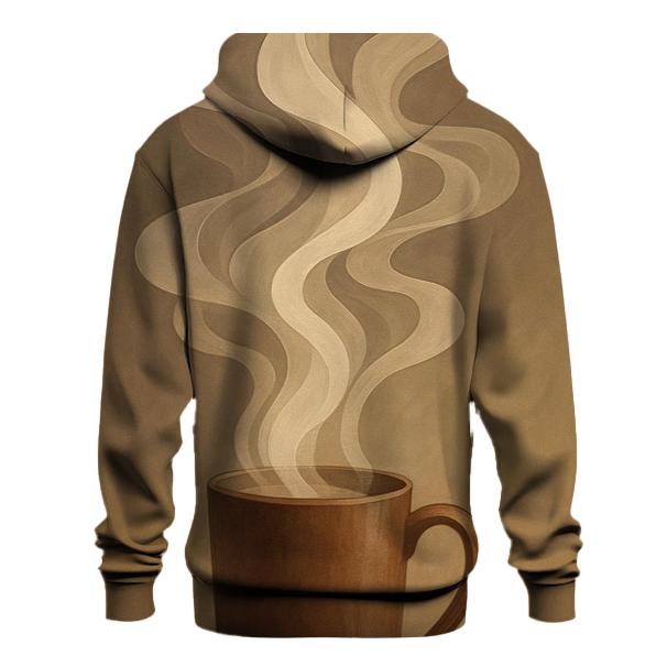 Steam Ribbon Cascade embroidered hoodies