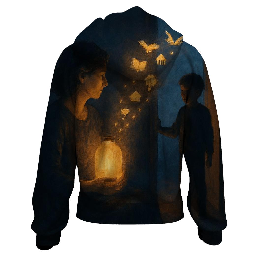 Lantern Of Her Unspoken Hopes custom hoodies