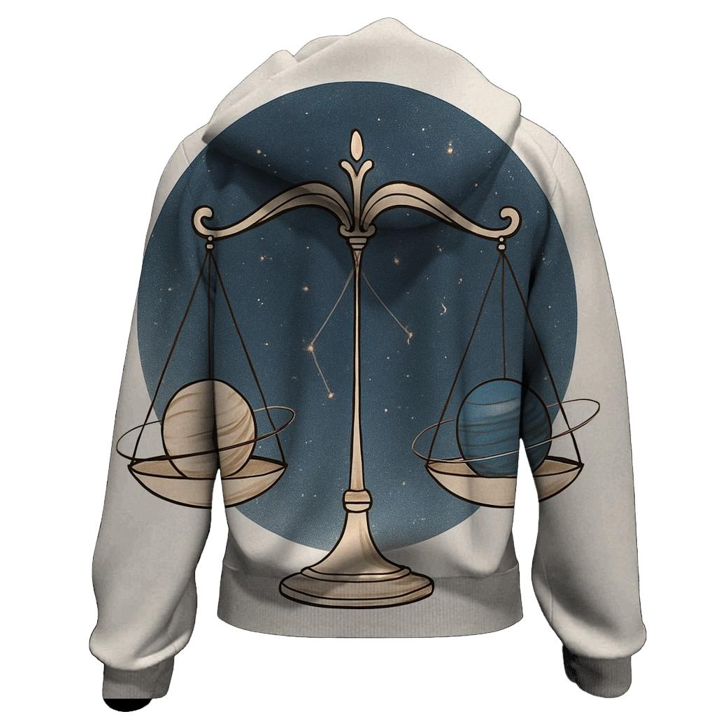 Libra Celestial Balance Diagram hoodie trends