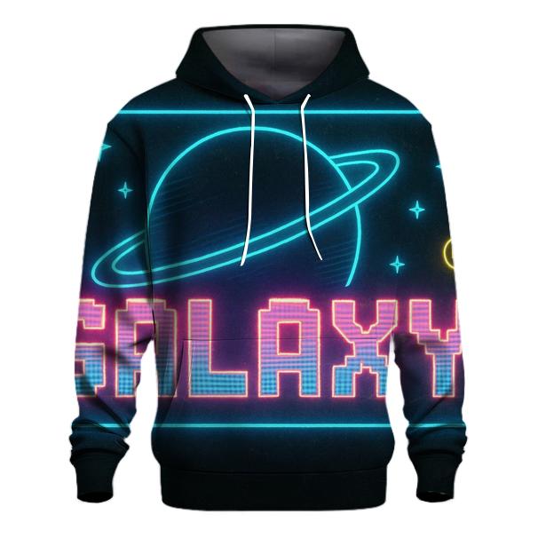 Neon Planet Arcade Marquee hoodies fashion