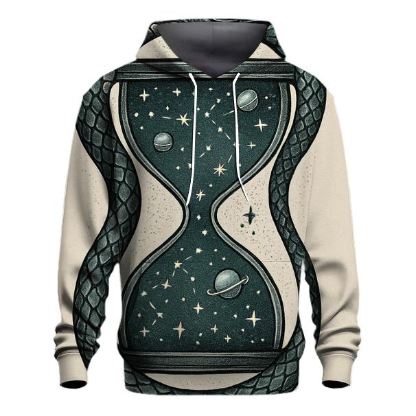 Starlit Serpent Hourglass heavyweight hoodies