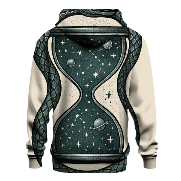 Starlit Serpent Hourglass heavyweight hoodies