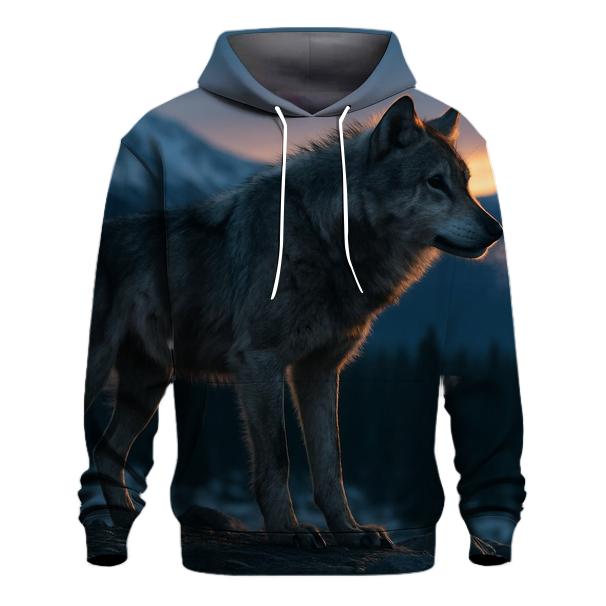 Twilight Ridge Lone Wolf Watch hoodie designs