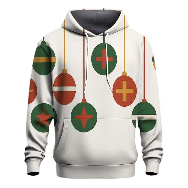 Holiday Ornament Line Parade graphic hoodies