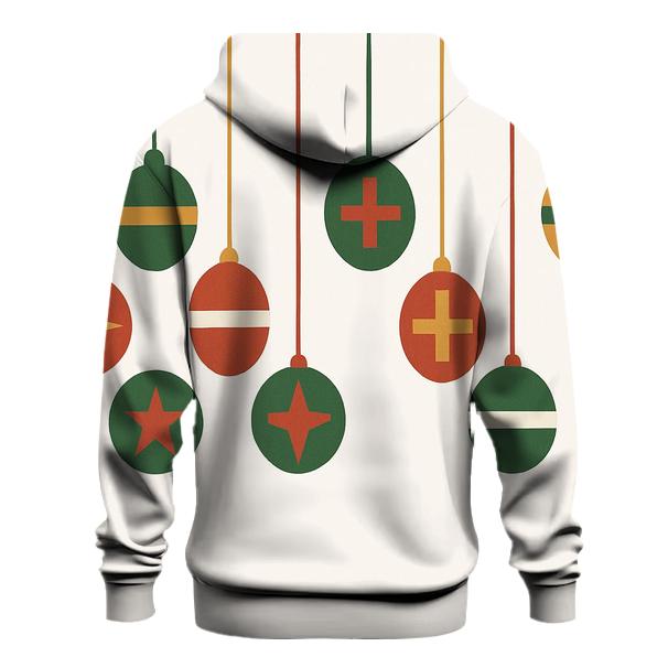Holiday Ornament Line Parade graphic hoodies