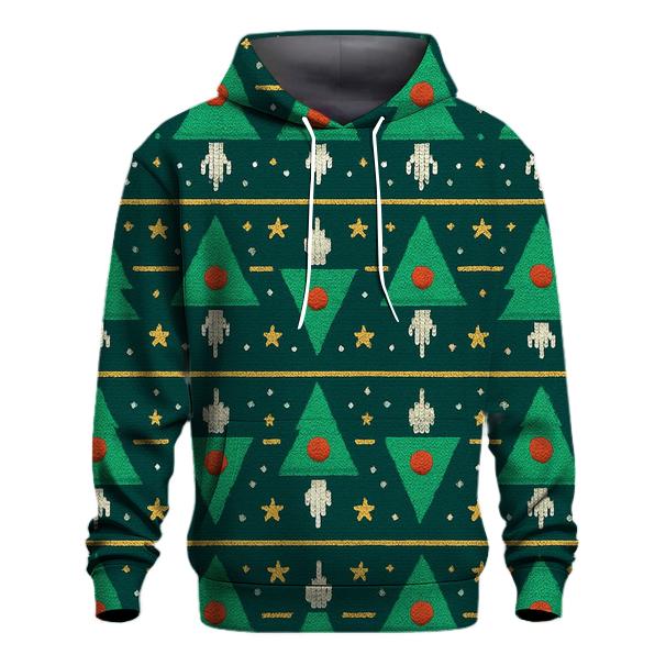 Evergreen Rocket Rows Design designer hoodies