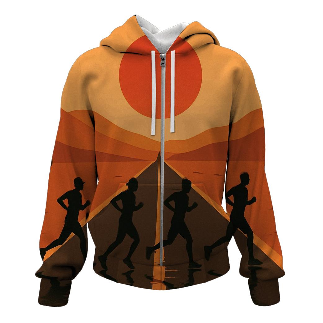 Desert Marathon Heatwave pullover hoodies