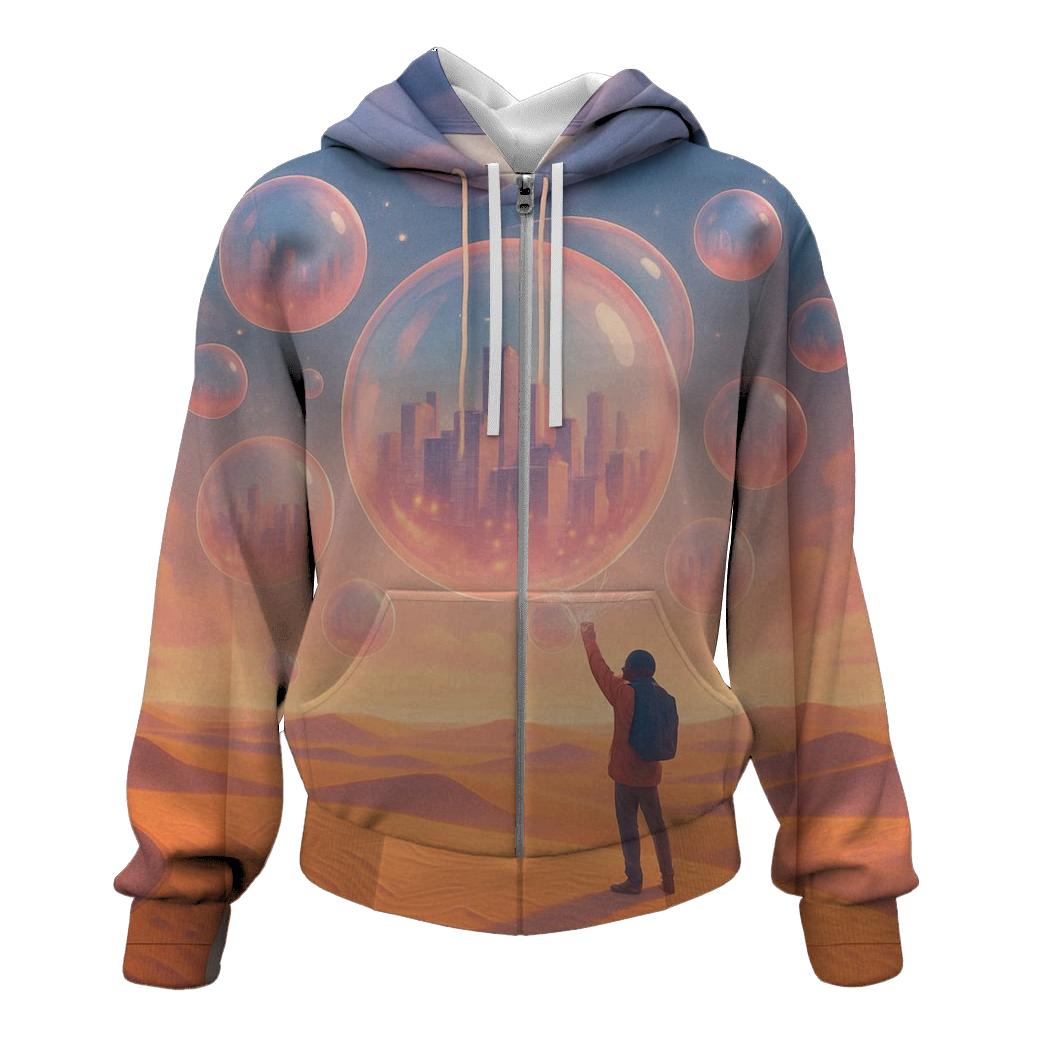 Bubblegum Skyline Mirage hoodie trends
