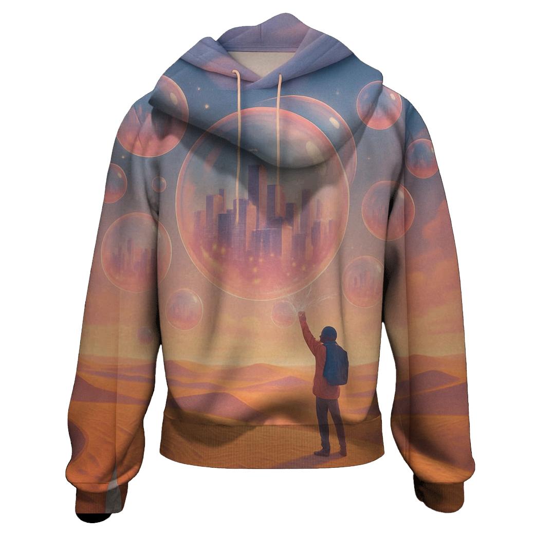 Bubblegum Skyline Mirage hoodie trends