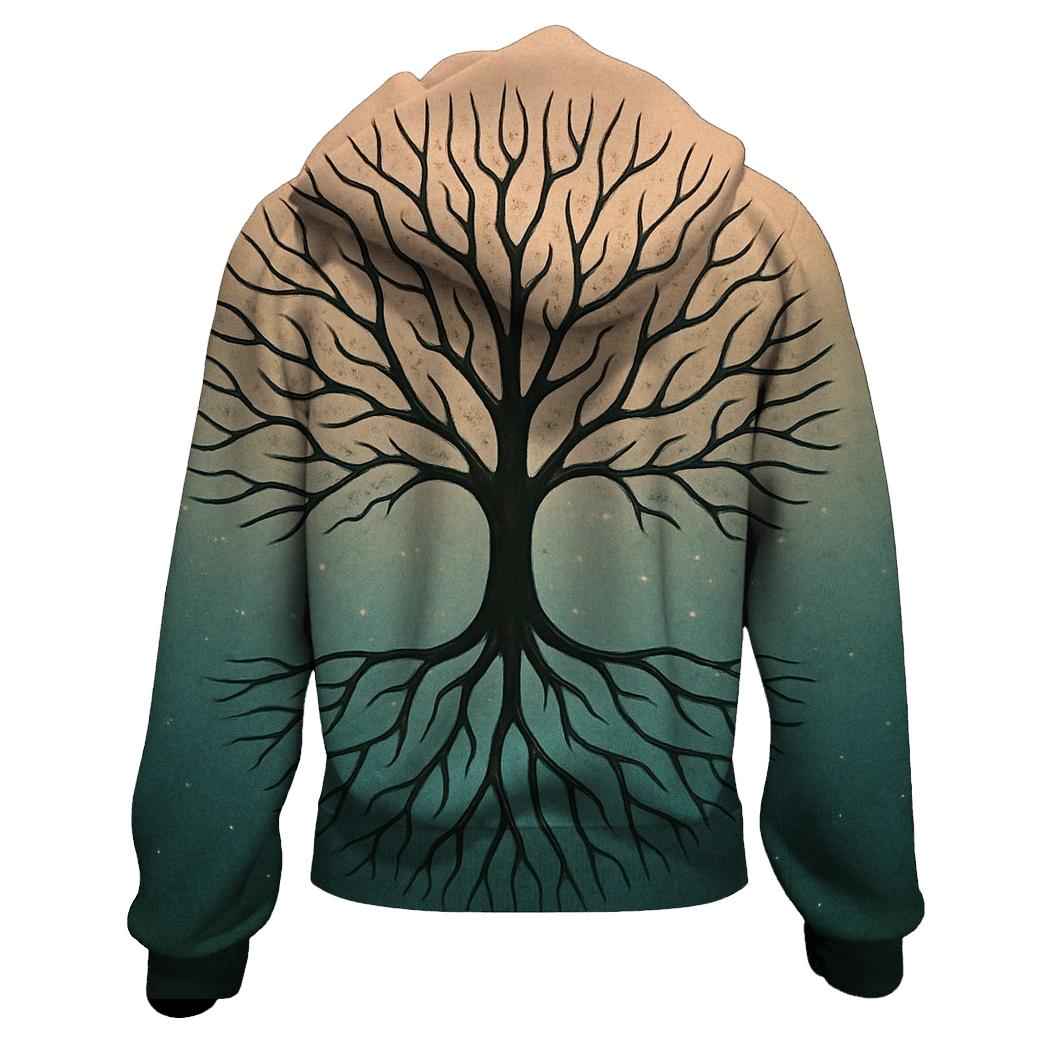 Rooted Skyward Tree hoodies fashion