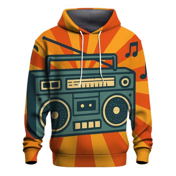 Sunburst Stereo Vibes pullover hoodies