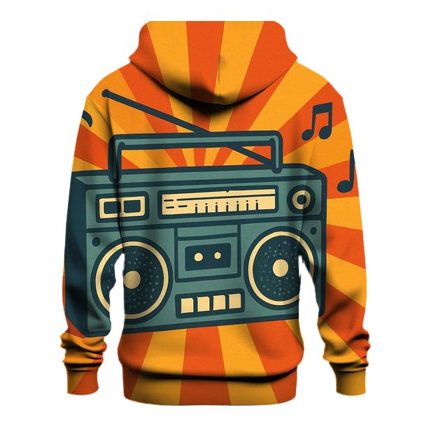 Sunburst Stereo Vibes pullover hoodies