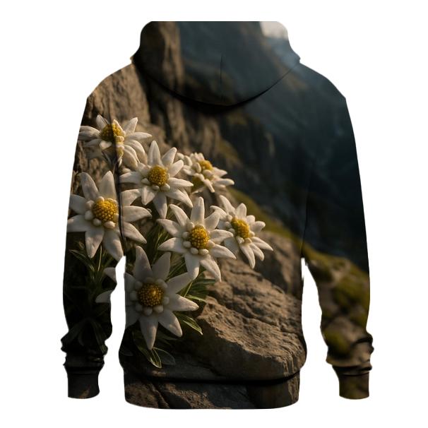 Alpine Edelweiss On Rocky Ledge pullover hoodies