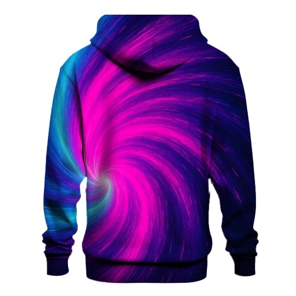 Neon Monsoon Surge embroidered hoodies