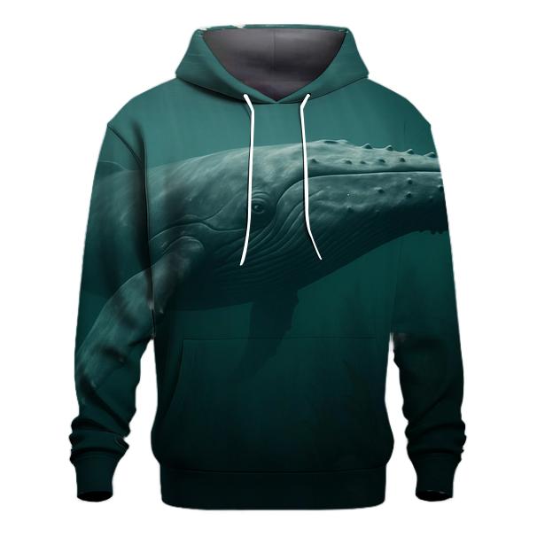 Humpback Whale Beneath Kelp Canopy lightweight hoodies