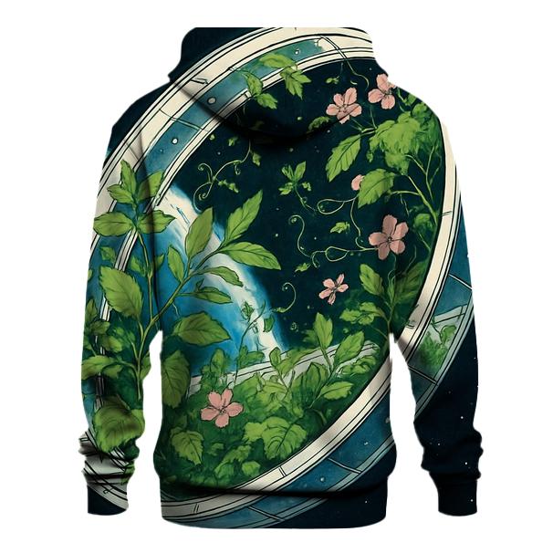 Orbital Botanical Garden embroidered hoodies