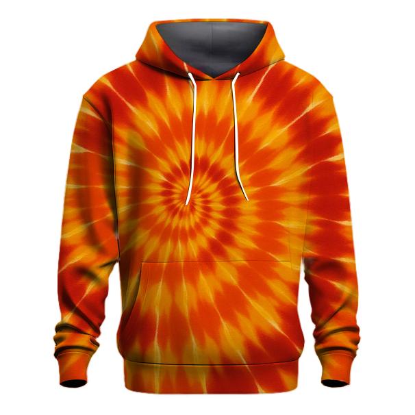Solar Flare Spiral Mandala hoodie designs