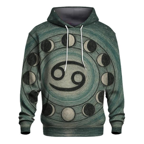 Cancer Lunar Tides Sigil premium hoodies