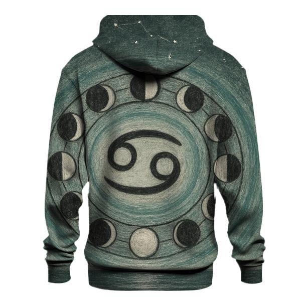 Cancer Lunar Tides Sigil premium hoodies