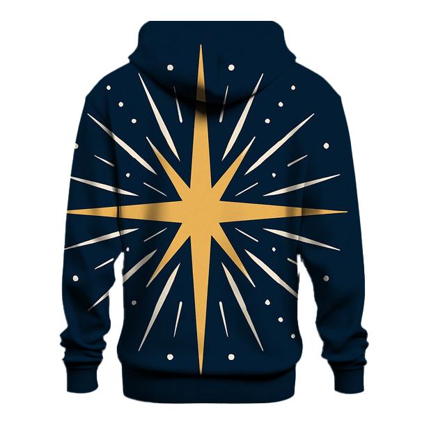 Nativity Starburst Halo zip-up hoodies