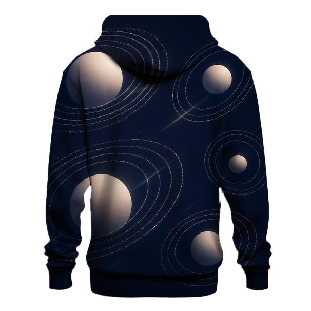 Midnight Halo Orbits graphic hoodies