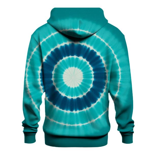 Lagoon Rings Bullseye Panel embroidered hoodies