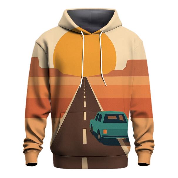 Desert Mirage Highway pullover hoodies