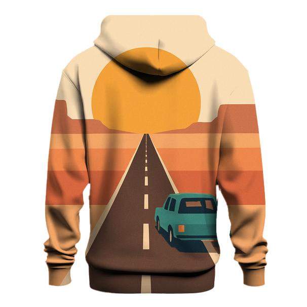 Desert Mirage Highway pullover hoodies