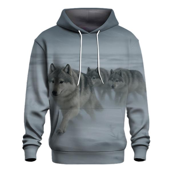 Snowstorm Pack Charge Across Tundra custom hoodies