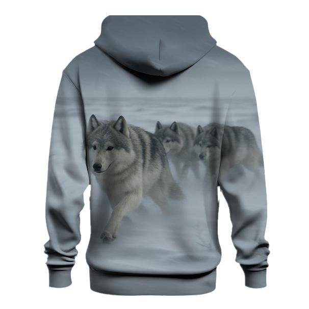 Snowstorm Pack Charge Across Tundra custom hoodies