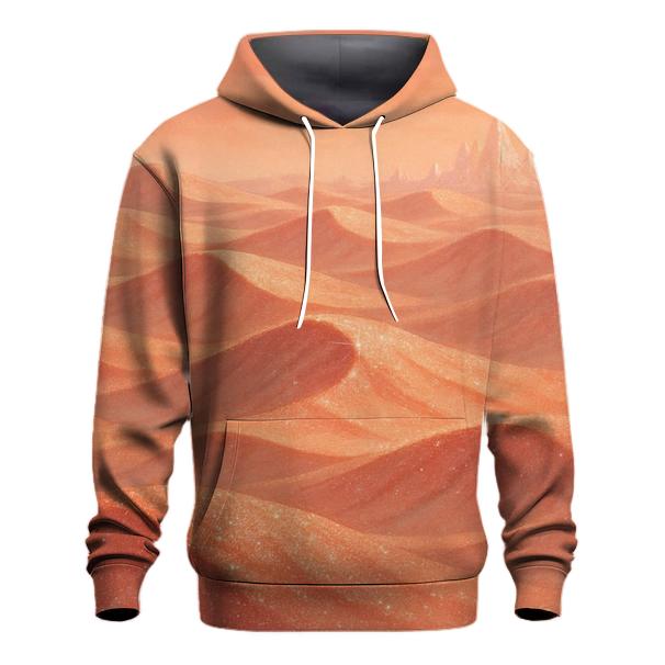 Blush Glitter Mirage Dunes heavyweight hoodies