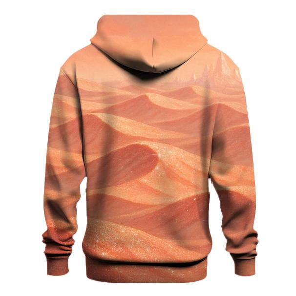 Blush Glitter Mirage Dunes heavyweight hoodies