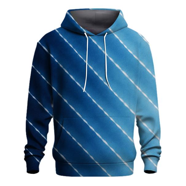 Indigo Arashi Storm Diagonals pullover hoodies