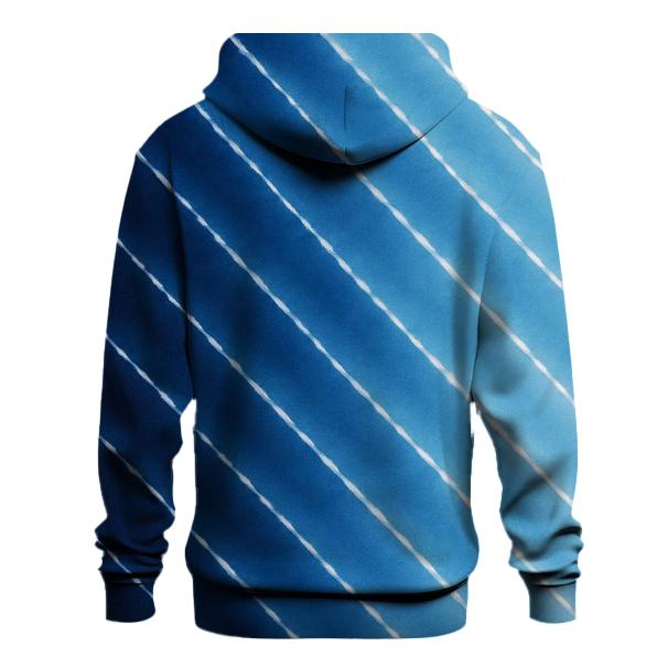 Indigo Arashi Storm Diagonals pullover hoodies